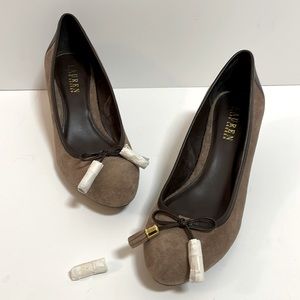 LAUREN by Ralph Lauren Brown Wedge heels